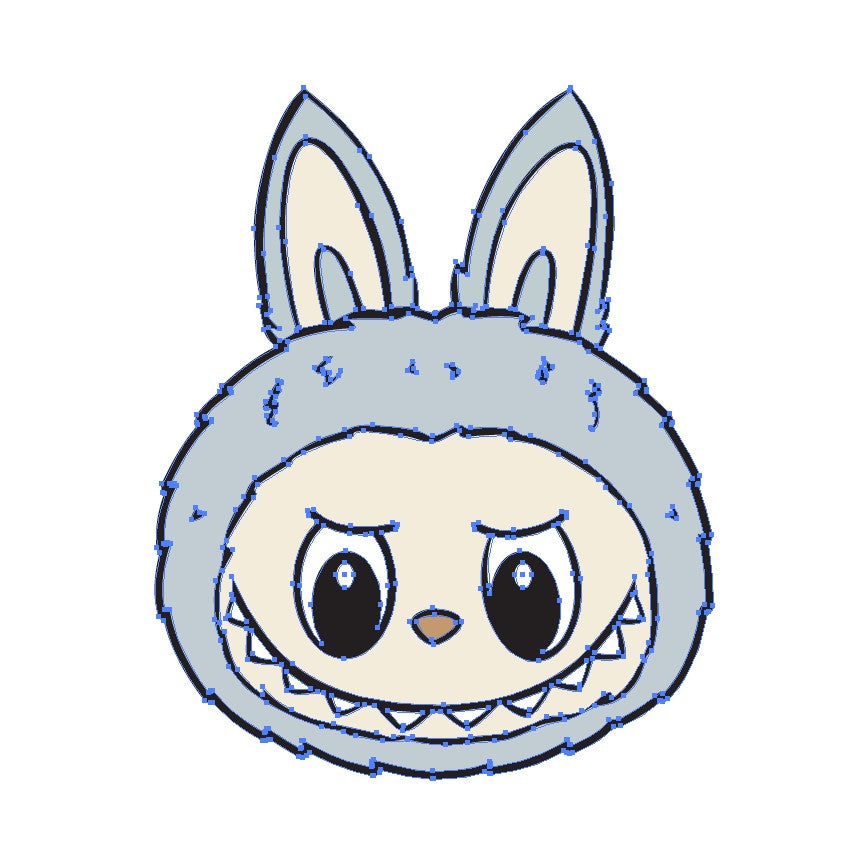 Labubu SVG Bundle - Cute Faces for Cricut Crafting - SuperbCody
