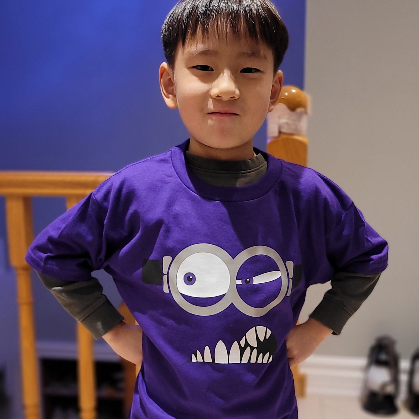 Kids Custom Name Birthday Minions T-Shirt - SuperbCody
