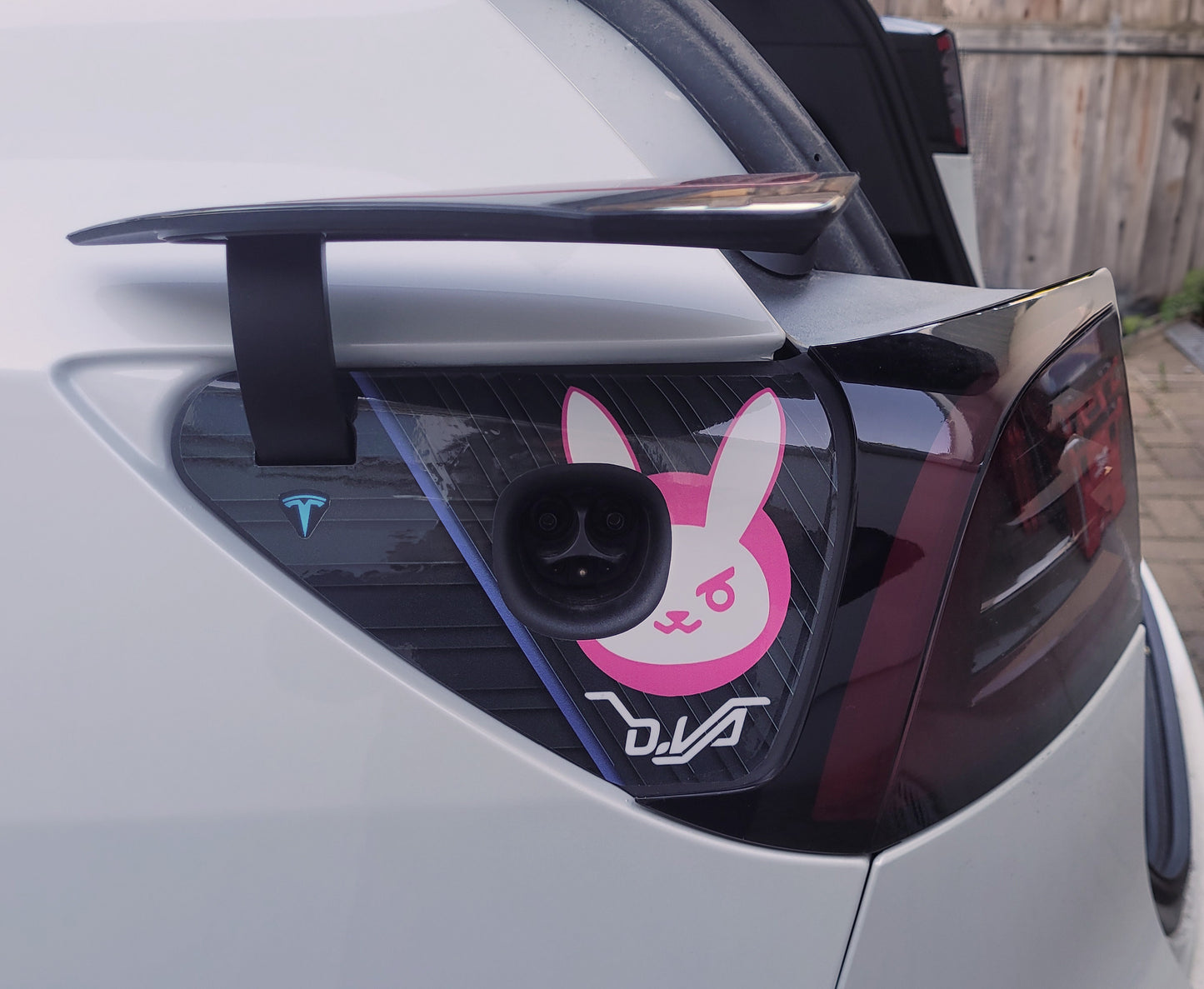 DVa Tesla Charging Port Decal - SuperbCody