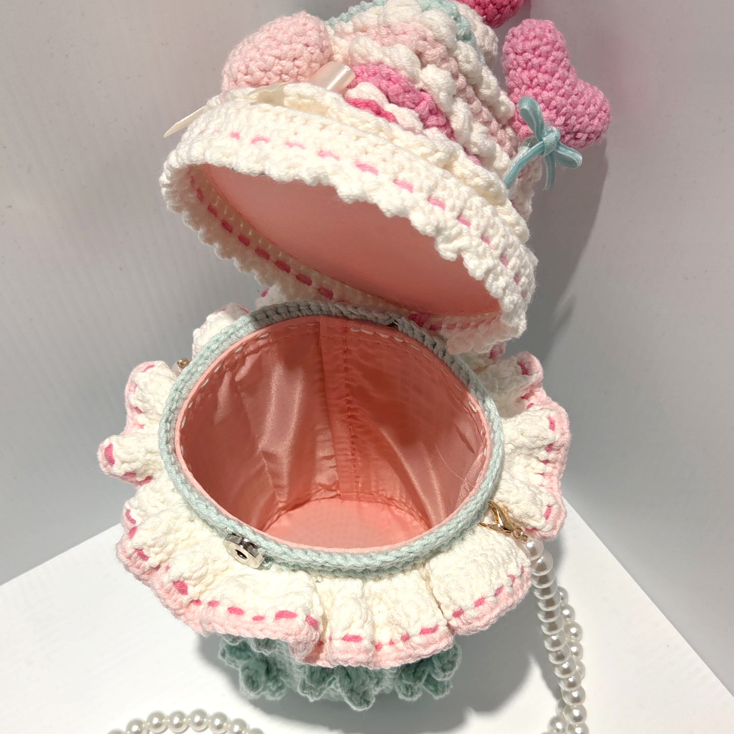 Handmade Crochet Purse - Unique Fashion Bag