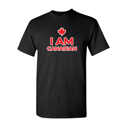 Retro I am Canadian T-Shirt | Inspired by Iconic 2000s Beer Ad | Nostalgic Canada Apparel - SuperbCody