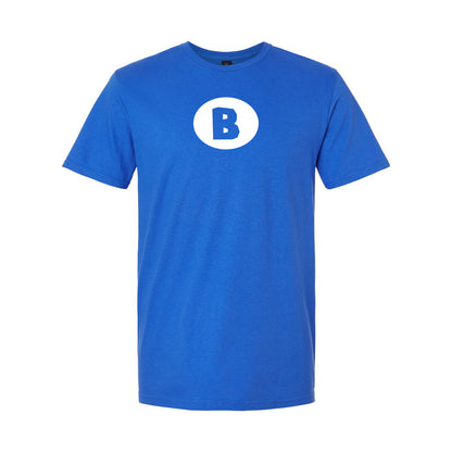 Custom Mario Hat Letter T-Shirt - Any Initial (A-Z) - Retro Gamer Tee