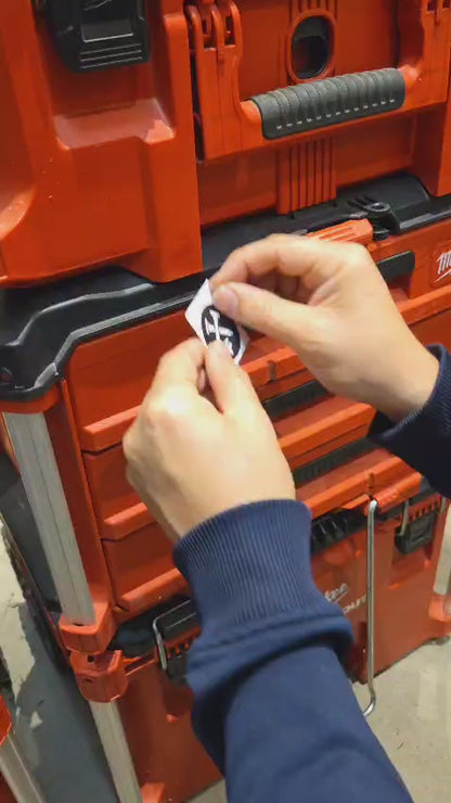 Custom Recycle/Green Bin UV DTF Sticker - 2 Pack